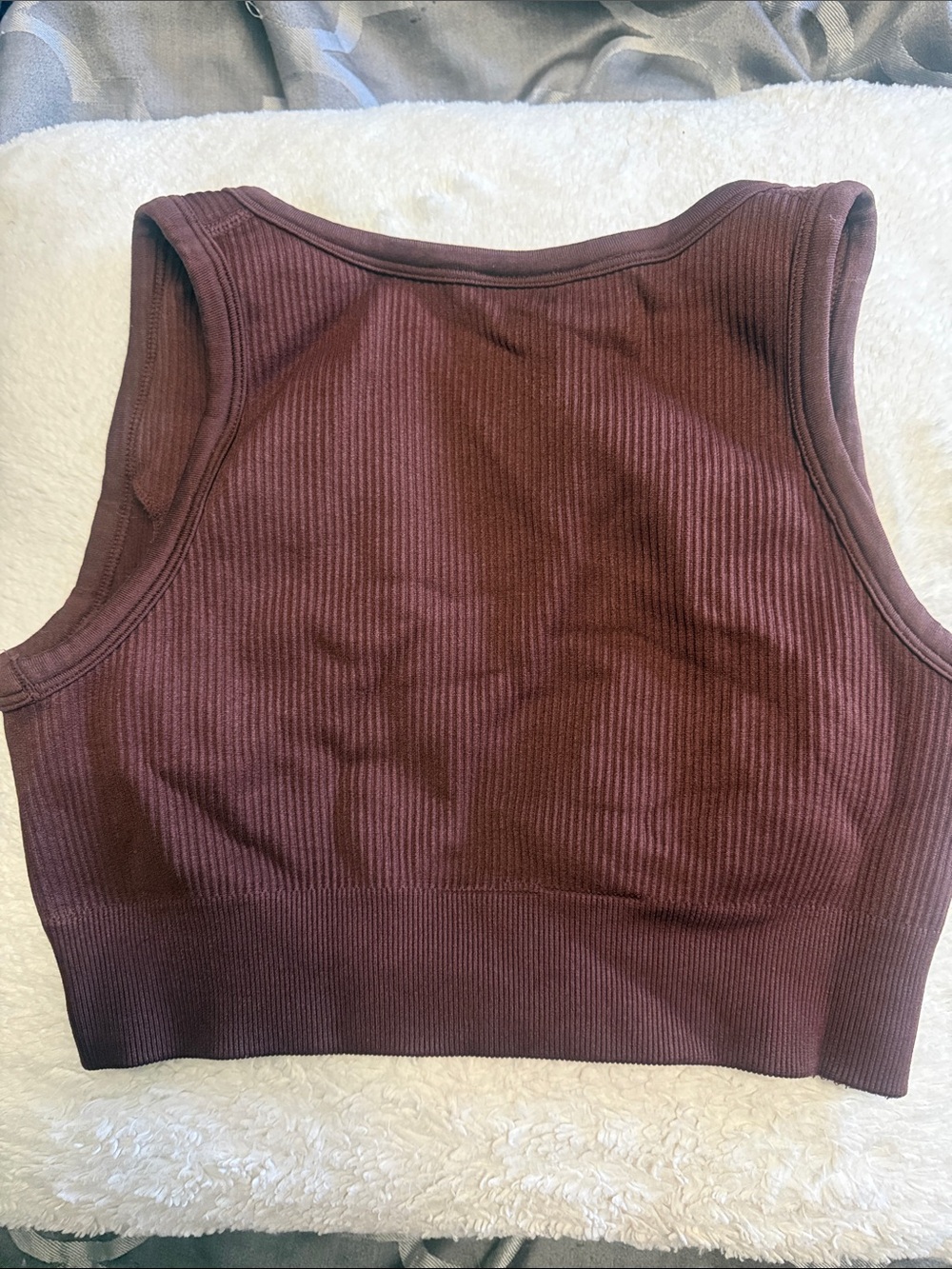 Bo+Tee ribbed sports bra - Picture 2 of 2